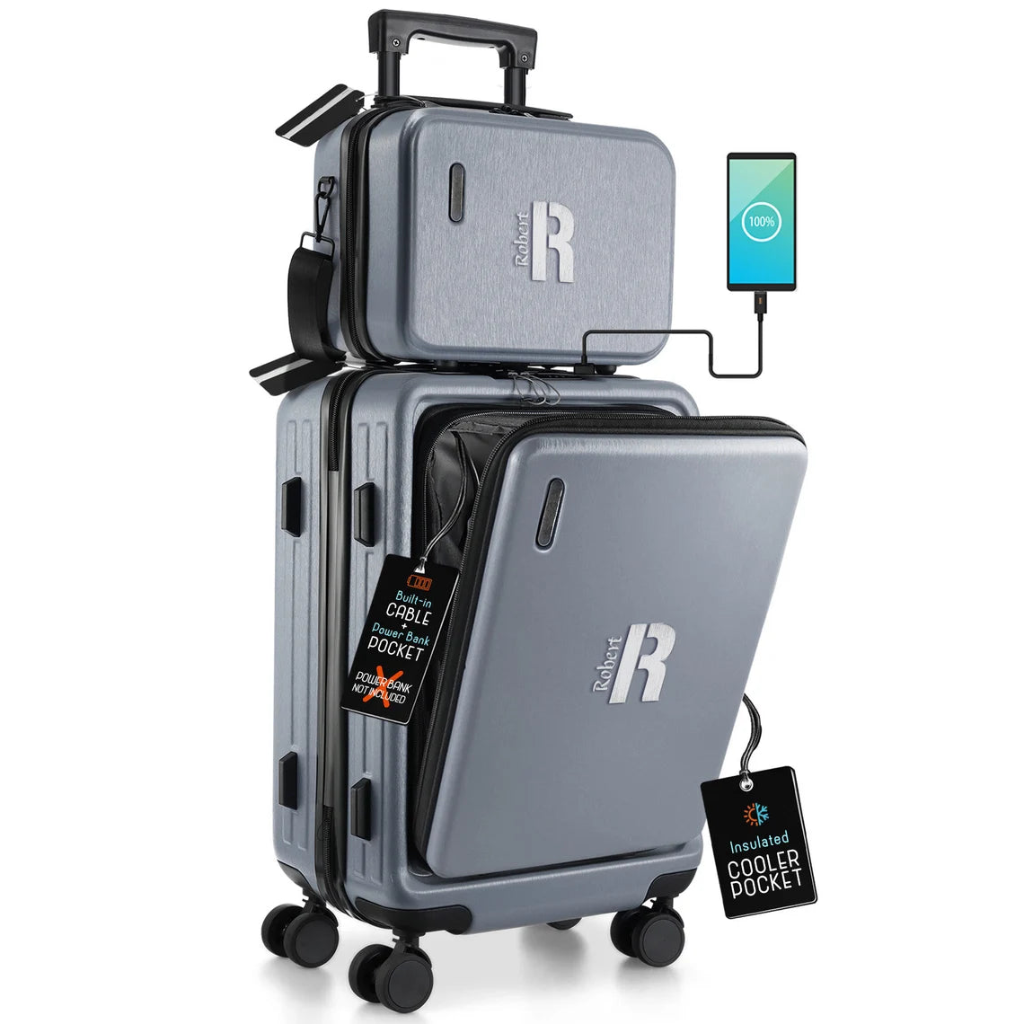 Personalized Hardshell Luggage Set  2-Piece
