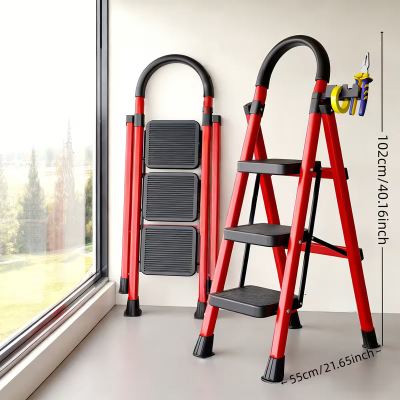 🏠500lbs Heavy-Duty Folding Ladder