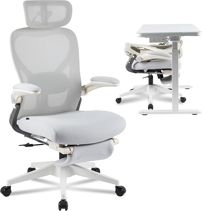 Ergonomic Mesh Office Chair with Headrest