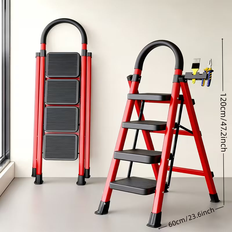 🏠500lbs Heavy-Duty Folding Ladder