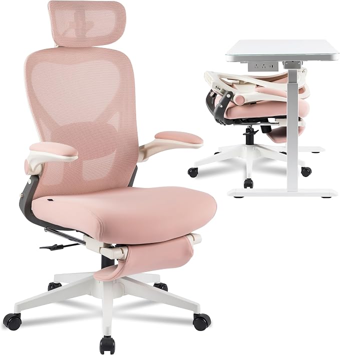 Ergonomic Mesh Office Chair with Headrest