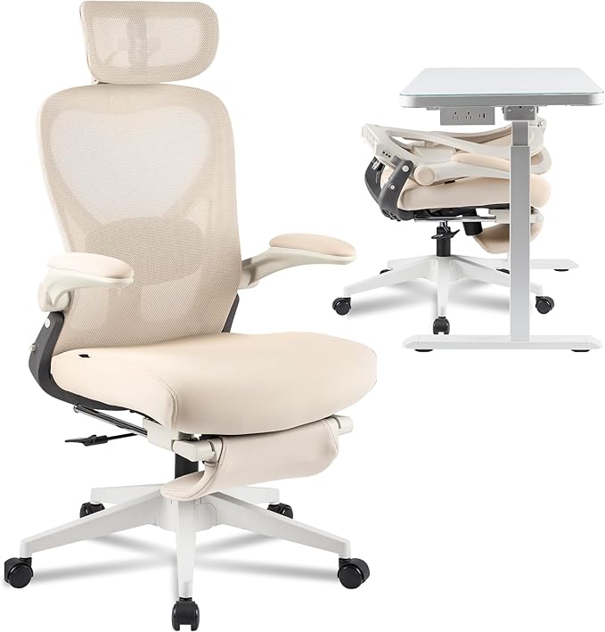 Ergonomic Mesh Office Chair with Headrest