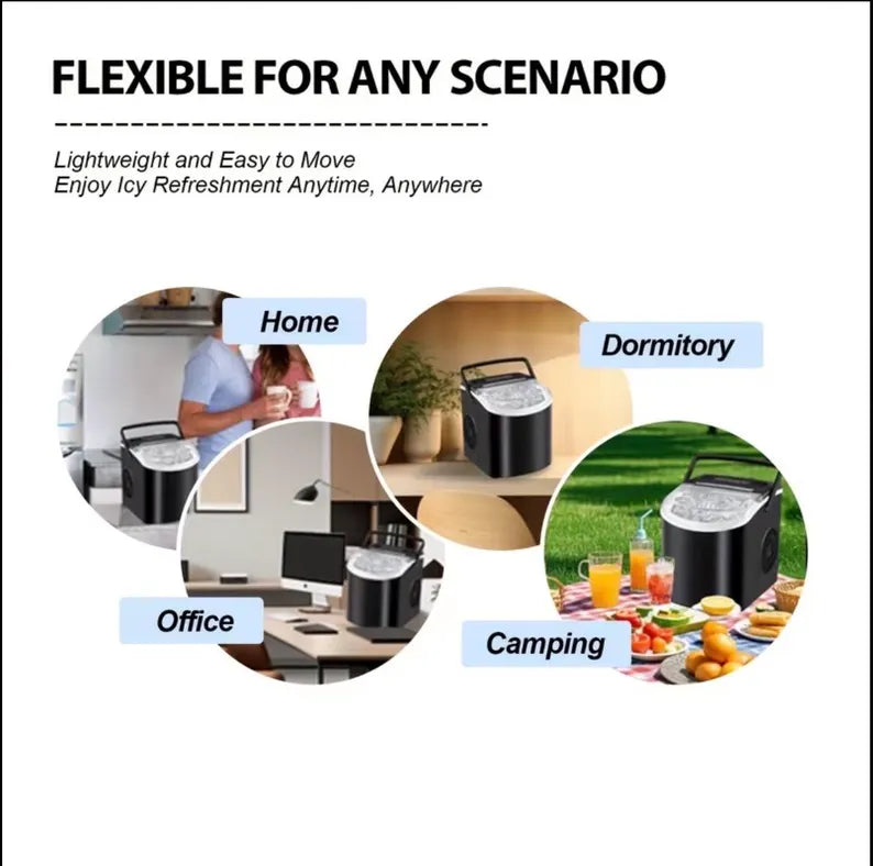 Portable Countertop Ice Maker