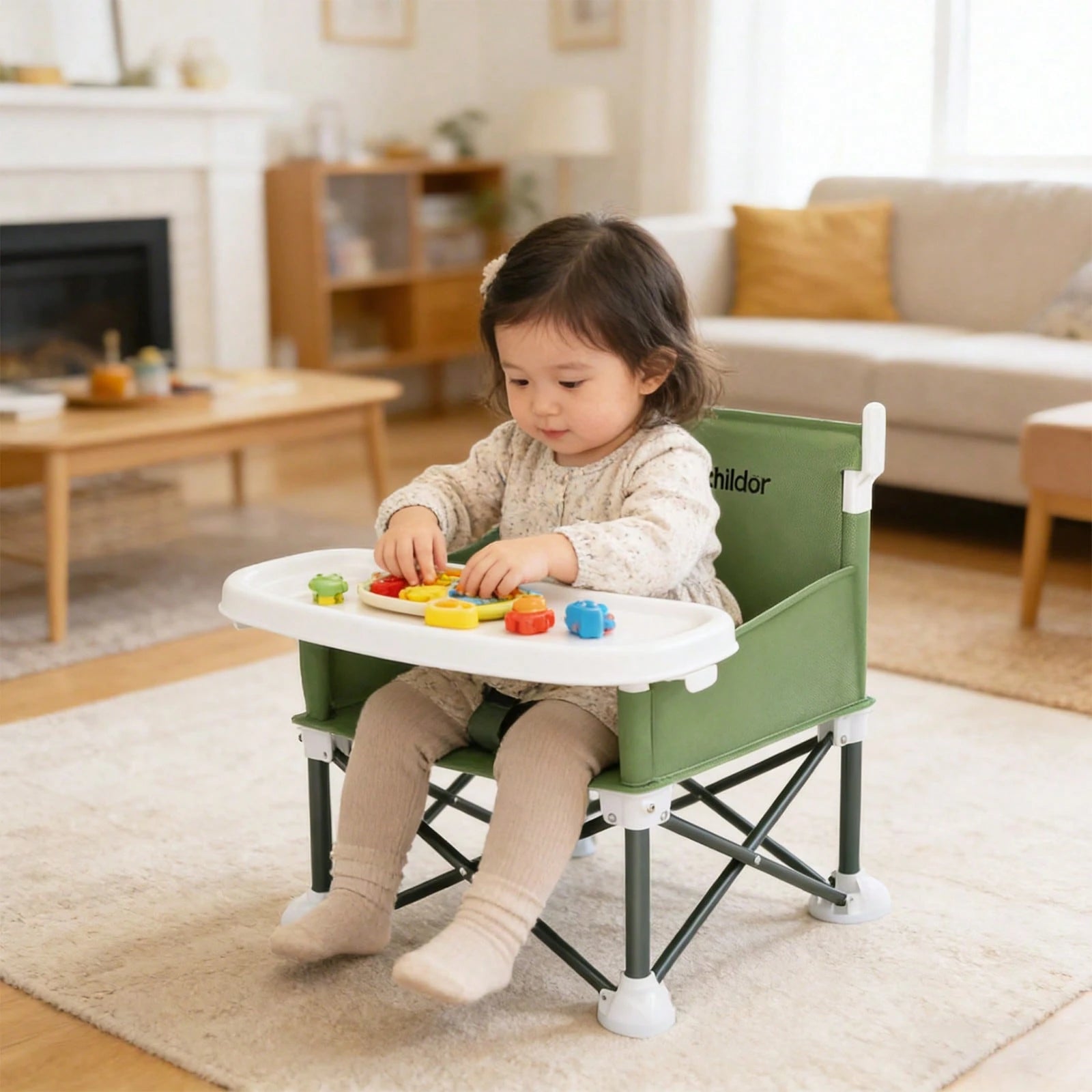 👶 3-in-1 Portable Baby Chair