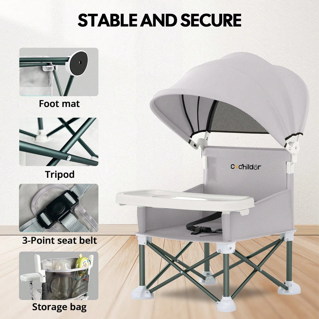 👶 3-in-1 Portable Baby Chair