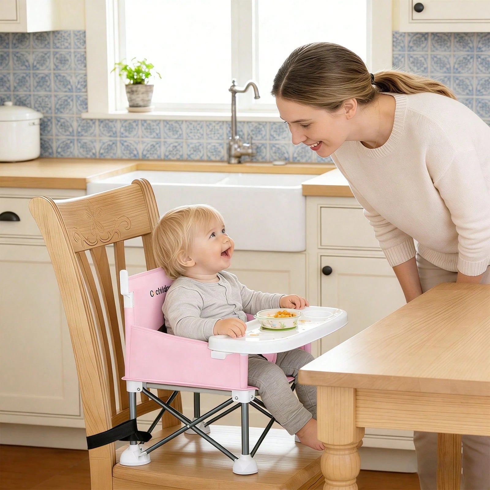 👶 3-in-1 Portable Baby Chair