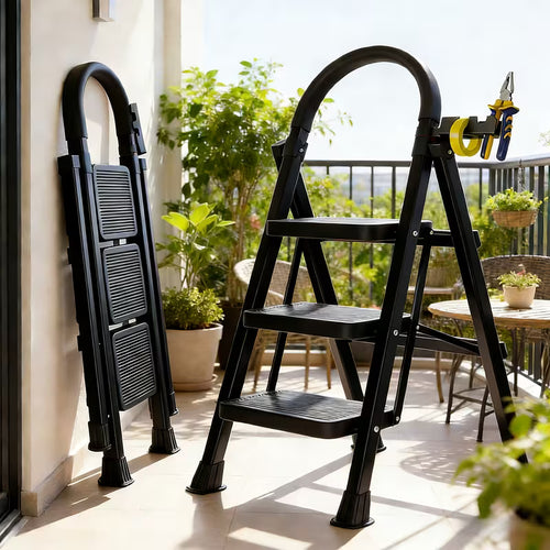 🏠500lbs Heavy-Duty Folding Ladder